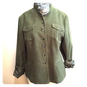 **BOGO**  Military Coat Mandarin Collar